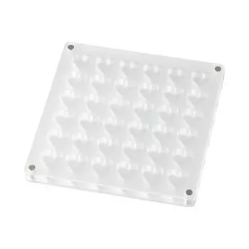 Акриловый стеллаж для хранения, 12x12 см, акриловый многоцелевой с магнитным замком, акриловый ящик для демонстрации ракушек