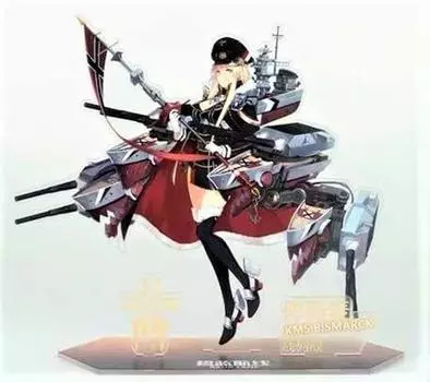 Акриловый стенд Azur Lane Bismarck POP UP SHOP Официальные товары