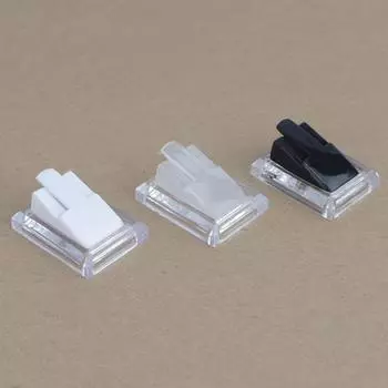 Акриловый стенд для колец Витрина для ювелирных изделий Органайзер для колец Держатель Подставки для ювелирных изделий Чехлы Реквизит для фотосъемки чистый