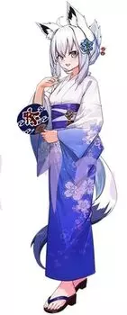 Акриловый стенд Shirakami Fubuki Летний фестиваль Hololive C103 Товары для мероприятий