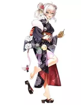 Акриловый стенд Shishiro Botan Летний фестиваль Hololive Goods