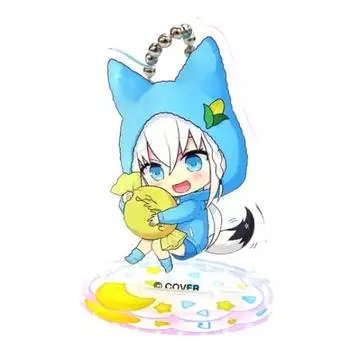 Акриловый стенд-талисман Hololive x Lawson [Shirakami Fubuki]