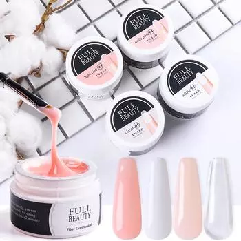 Акриловый УФ-гель для наращивания ногтей, клей, быстрое наращивание, 15 мл, УФ-светодиодный гель, формы для ногтей, типсы, лак для ногтей, пролонгирующий лак, инструменты для наращивания 01