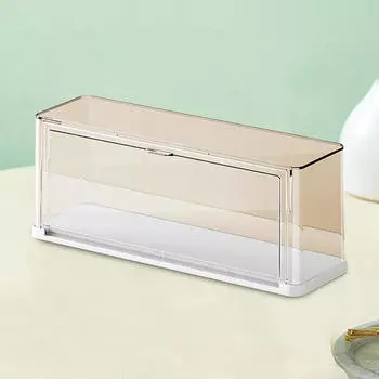 Акриловый витринный шкаф для коллекционных фигурок, пылезащитный органайзер для хранения кукол для действий белый