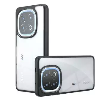 Акриловый защитный чехол для Iqoo 13 12 Pro Матовый чехол Роскошные матовые прозрачные чехлы для Vivo Iqoo13 5G Защита Ударопрочный бампер For IQOO 13 5G белый