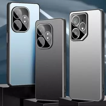 Акриловый защитный чехол для задней крышки камеры для Realme GT Neo 7 Noe7 6 Pro GT 7 Pro GT 6T 6 5 Pro Realme 13 Pro Жесткая крышка объектива Realme 11 Pro Plus синий