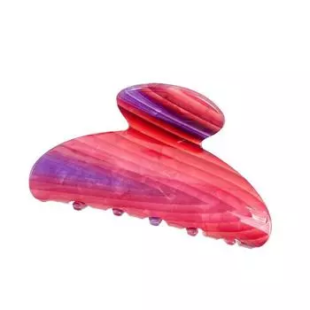 Акриловый зажим для волос, цветной акриловый зажим-акула, подарки, заколка-краб для волос с цветком, на каждый день