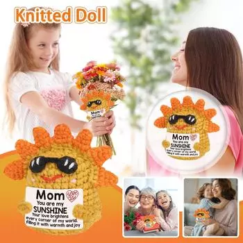 Активно вяжем крючком куклы-солнца ручной работы One Size