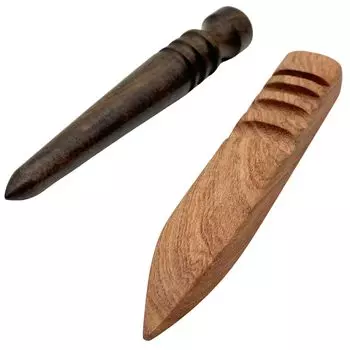 Активный островной полировщик кромок Песчаное дерево Кожа Craft Полировщик кромок Отделка A573 из (Набор 2)