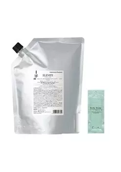 Активный шампунь для кожи головы Elevate 2000 мл, сменная упаковка ELEVATE 3F 2000 мл с бонусным мылом для тела 10 г