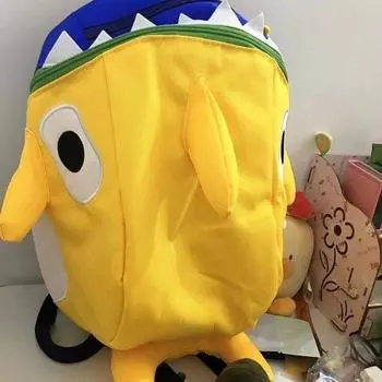 Акула детский школьный рюкзак милый потерянный рюкзак ученик детский сад ребенок мультфильм мегалодон акула сумка корейская версия синий