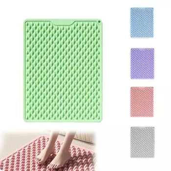 Акупрессура для точек давления на стопу, компрессионный массажер для ног, точечный массажер для ног, домашний массажер для ног, уменьшающий давление на стопу, прочный зелёный