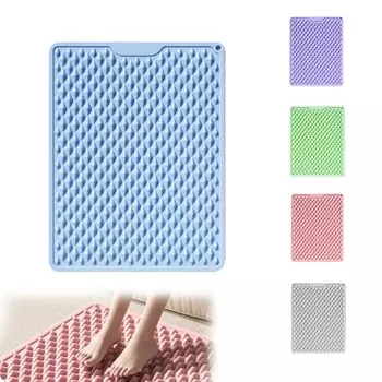 Акупрессура для точек давления на стопу, компрессионный массажер для ног, точечный массажер для ног, домашний массажер для ног, уменьшающий давление на стопу, прочный синий