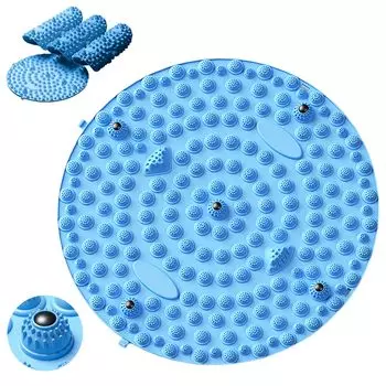 Акупрессура точек давления на стопу, медленный бег, массажер точек давления на стопу, массажер для стопы, Ubefuu, точечный массаж стопы, домашний коврик из ТПЭ, синий, доска, синий