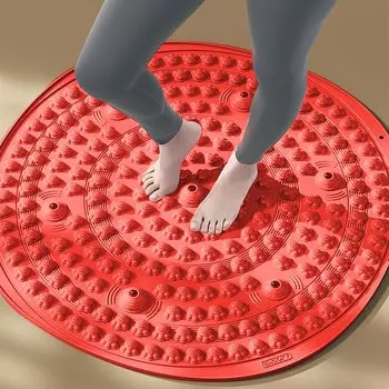 Акупрессурный массаж стопы, акупрессурный коврик, новый акупрессурный массаж стопы, подошвенный акупрессурный массаж, уменьшает усталость, коврик, доска, [2025] красный