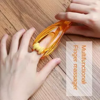 Акупунктурные точки рук, массажер для суставов пальцев, ролики, ручной массажер, снимают усталость пальцев, облегчают кровообращение
