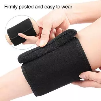 Акупунктурный ремешок на руку с регулируемой застежкой-лентой, наполненный губкой массажный ремешок на руку для мужчин