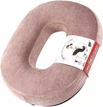 акушерка Круглый послеродовой пончик высокой упругости коричневый [Рекомендуется маме] подушка, геморрой, подушка, подушка,