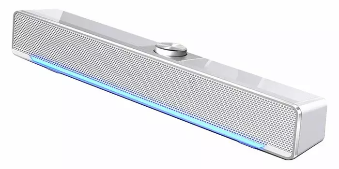 Акустическая система ПК Компьютерная звуковая панель ПК Акустическая система Компьютерная акустическая система ТВ USB-питание Акустическая система 4D Surround Sound Топовая модель [OTOE] (белый)