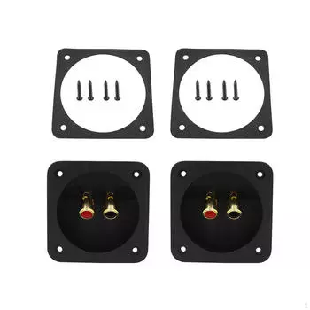 Акустические клеммные пластины Аксессуары для домашней стереосистемы Прочные 2 pieces
