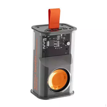 Акустические системы для улицы, водонепроницаемые, небольшие стереоплееры объемного звучания, аксессуары, мини-прозрачные чёрный