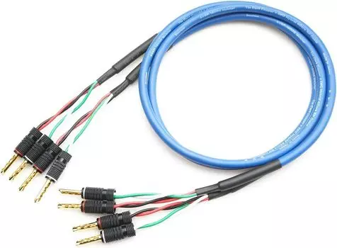 Акустический кабель Zonotone Meister с банановым штекером, комплект из 2 шт. AVSP-1200Q (2м)