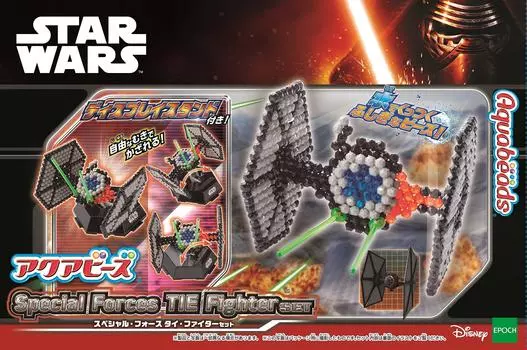 Аква-бусины продаются отдельно Wars Special Force Tie Fighter [Звездный набор] AQ-252 розовый