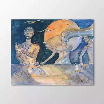 Акварель, Абстрактная живопись