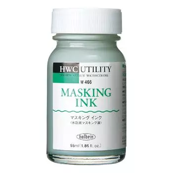 Акварель Holbein Medium W466 55 мл Маскирующая тушь Masking 03466 (Акварель Жидкая)