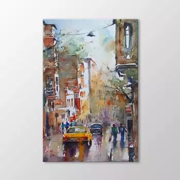 Акварельная Уличная Живопись