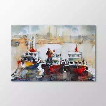 Акварельные лодки и стамбульская живопись