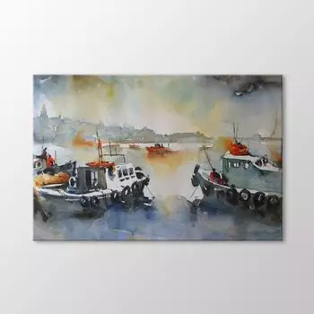 Акварельные лодки и стамбульская живопись