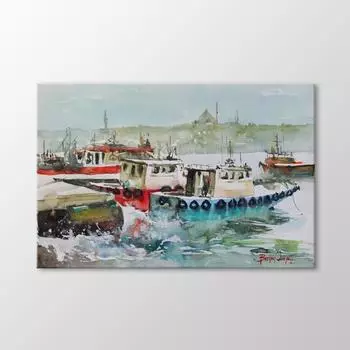 Акварельные лодки и стамбульская живопись