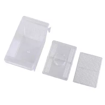 Аквариум Аквариум Аквариум Гуппи Двойное разведение Заводчик Выращивание Ловушка Коробка Инкубаторий