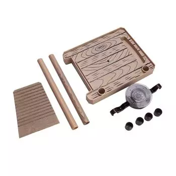 Аквариум Черепаха Саламандра Пирс?Плавающий остров для рептилий, платформа для лазания и купания (# 02) M(59cm / 23.2in Long)