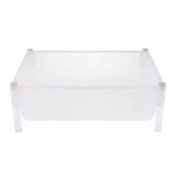 Аквариум для черепах, рептилий, мест обитания рыб, черепах 40x29x11cm чистый