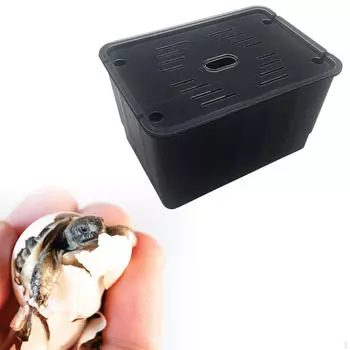 Аквариум для черепах, среда обитания черепах, контейнер для разведения лягушек и раков Black L