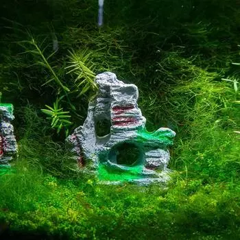Аквариум и аквариум украшения смоляные камни водная трава имитация микроландшафт домашние поделки и украшения 3304rockery