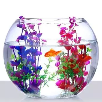 Аквариум Энди, ландшафтный дизайн, украшение для аквариума, имитация действительно водных растений, нетоксичная декоративная трава для аквариума