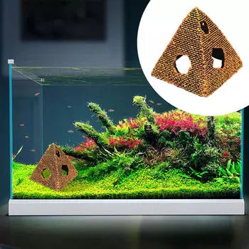 Аквариум Пещера Аквариум Убежище Каменное Убежище Укрытие Декорации и Рептилии