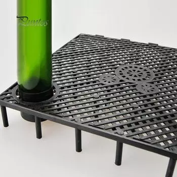 Аквариум под гравийным аквариумом, нижняя фильтрующая пластина, система фильтров #04 Black With Nozzle