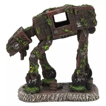 Аквариум робот собака смола ремесло защита окружающей среды коррозионная стойкость украшение аквариума