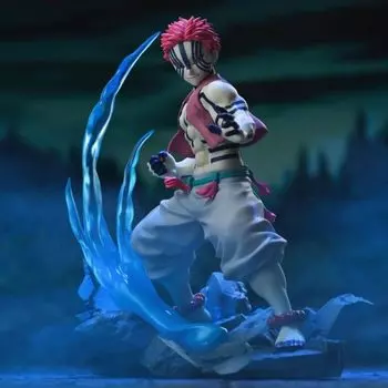 Аквариумная фигурка Аниме Kimetsu no Xross Link Фигурка Официальная «Убийца демонов Яиба» чёрный