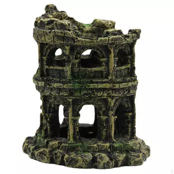 Аквариумное украшение Древний Рим Статуэтка Искусственная многофункциональная поделка Рыбы Аквариум