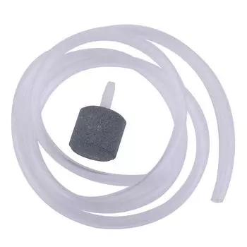 Аквариумные аксессуары, камень с воздушным пузырем + мягкий трубчатый шланг для компрессора воздушного насоса one size