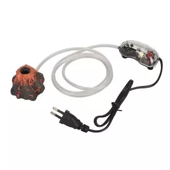 Аквариумный аэратор-вулкан, реалистичный, нетоксичный, декоративный кислородный насос, украшение для аквариума, ЕС