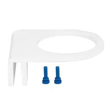 Аквариумный акриловый прочный белый фильтр-мешок с фиксированным кронштейном для носков, аксессуар для аквариумов HBF-1