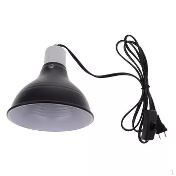 Аквариумный держатель для купольного светильника для рептилий с керамической вилкой UVA UVB