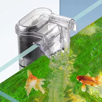 Аквариумный фильтр для аквариума, мини-фильтр, USB-интерфейс питания 2,5 Вт, поток 250H/L, подходит для аквариумов ниже 30 см