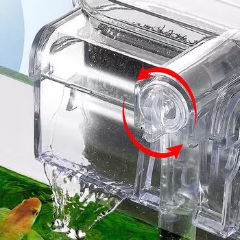 Аквариумный фильтр для аквариума, мини-фильтр, USB-интерфейс питания 2,5 Вт, поток 250H/L, подходит для аквариумов ниже 30 см onesize